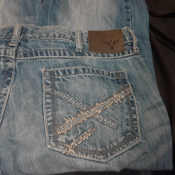 Mens Wrangler 20x Jeans Style 42 Vintage Bootcut 42MWXBB 36 X 34 - Picture 8 of 10